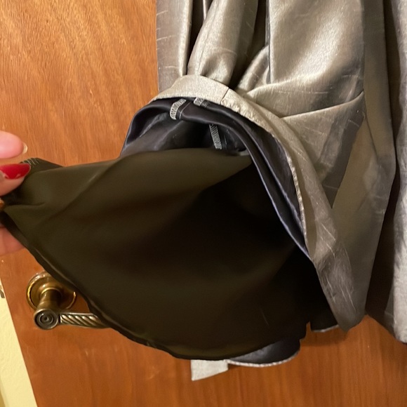 Jones Studio business classy AND glamorous A line sleeveless dress w/ belt (mlb) - Picture 7 of 10